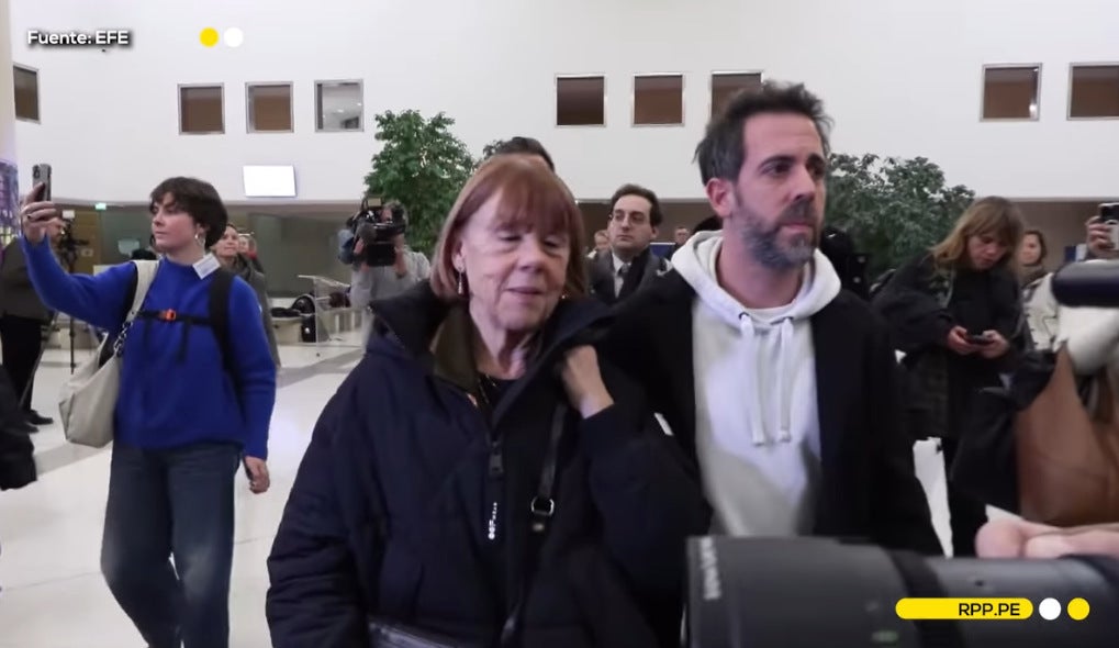 Gisèle Pelicot acudió al juzgado para escuchar la sentencia.