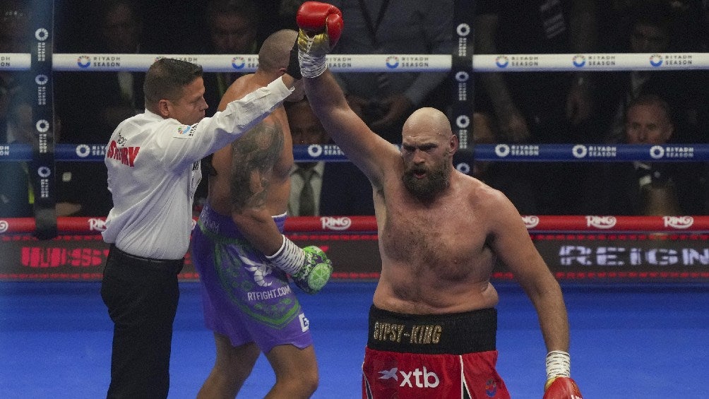 Tyson Fury tras caer derrotado ante Oleksandr Usyk