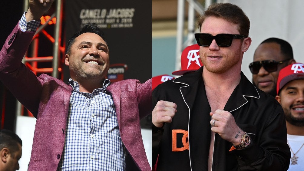 Óscar de la Hoya se burla de ‘Canelo’ Álvarez con polémico Villancico y lo llama ‘pato pelirrojo’ 