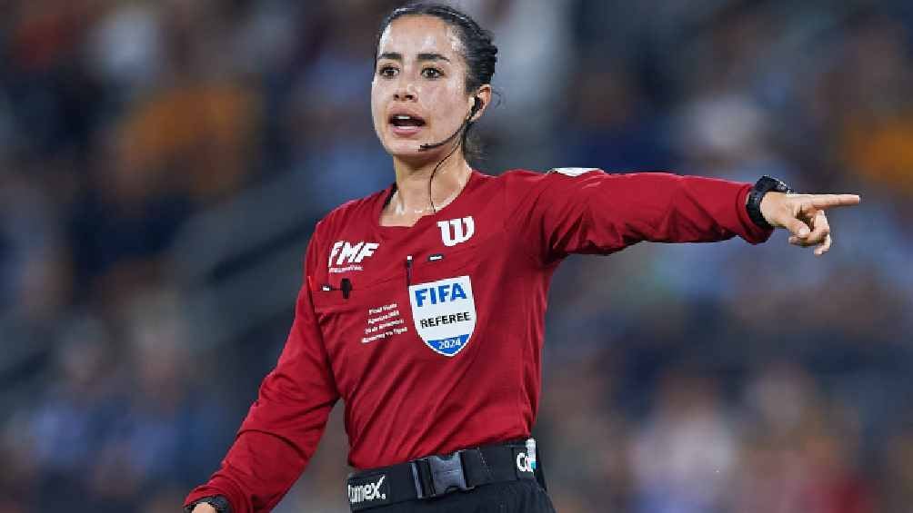 ¡orgullo Mexicano Katia García Reconocida Por La Iffhs Como Una De Las Mejores Silbantes Del Mundo 3226