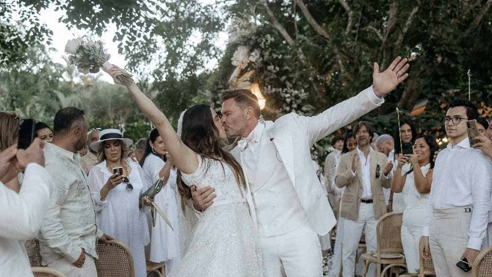 Julián Gil y Valeria Marín se casan en Puerto Rico