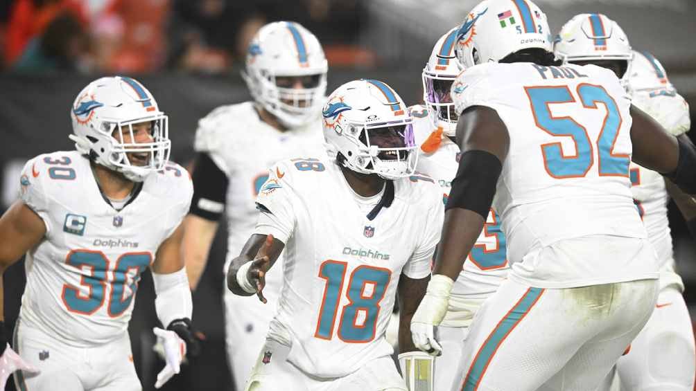 ¡Quieren ir a playoffs! Miami vence a Cleveland y pelearán por postemporada en la Semana 18