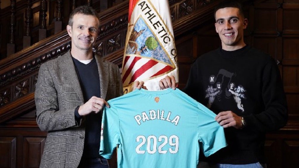 Alex Padilla renueva hasta 2029 con el Athletic Club