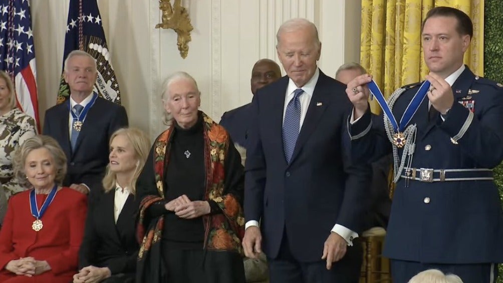 Joe Biden entrega medallas de libertad a estas personas