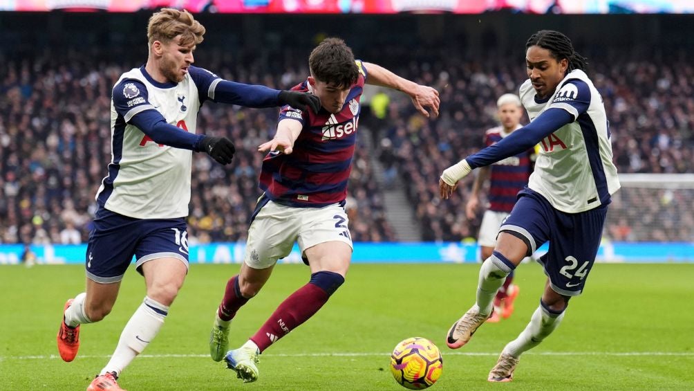 Newcastle venció al Tottenham y es quinto en la Premier League