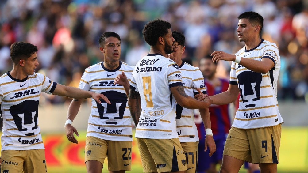 Pumas cierra pretemporada con triunfo ante Atlante en el 'Coruco' Díaz 