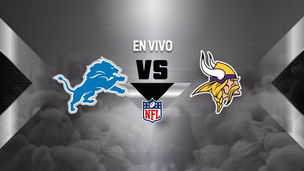 Detroit Lions vs Minnesota Vikings EN VIVO NFL Semana 18