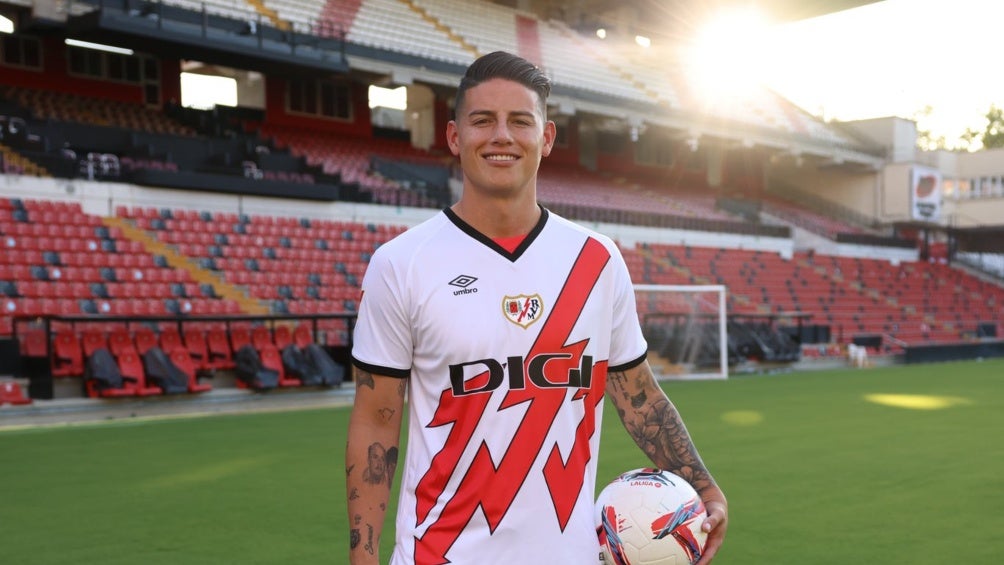 Oficial: James Rodríguez rescindió su contrato con el Rayo Vallecano 