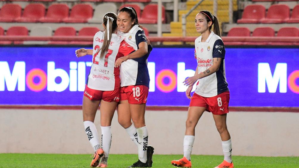 Chivas Femenil se impone 0 a 3 ante Necaxa en el comienzo del Clausura 2025