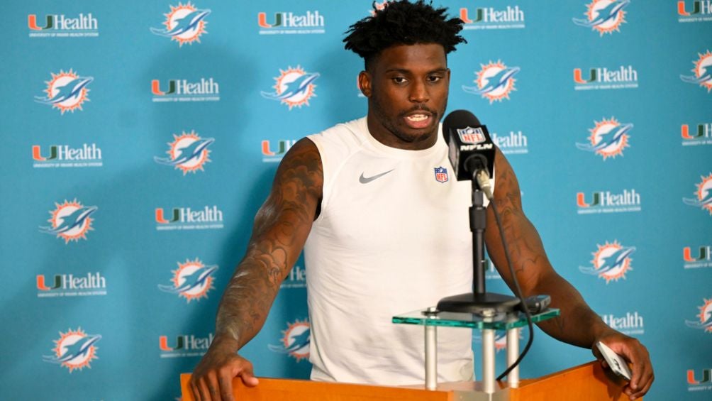 Tyreek Hill deja entrever su salida de Dolphins: "Estoy fuera, fue genial jugar aquí"