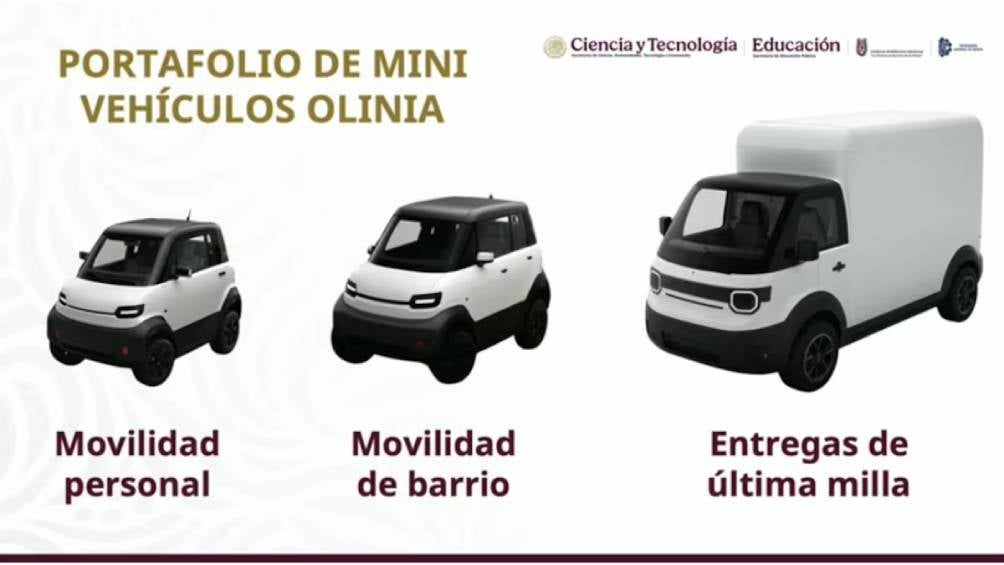 'Olinia': ¿Cuánto cuestan los autos eléctricos fabricados en México?