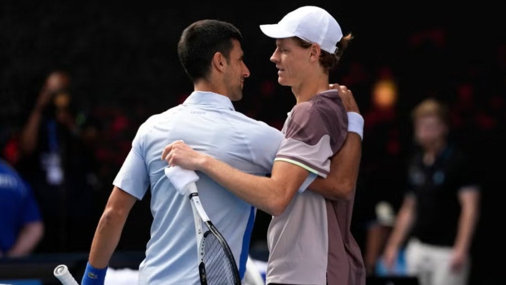 Djokovic y Sinner en mitades opuestas del cuadro en el Australian Open 2025