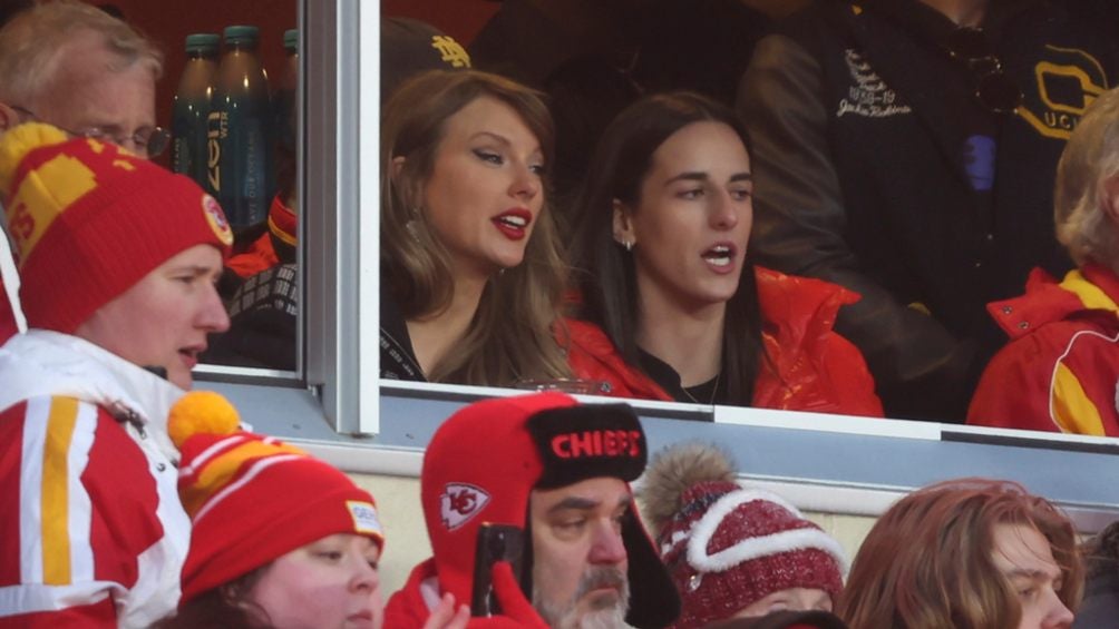 Taylor Swift y Caitlin Clark estuvieron juntas durante el Chiefs vs Texans