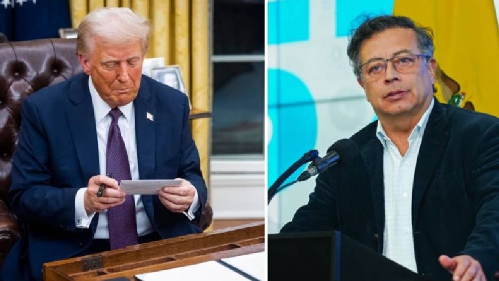 Gustavo Petro manda mensaje a Donald Trump: “No nos dominarás nunca”