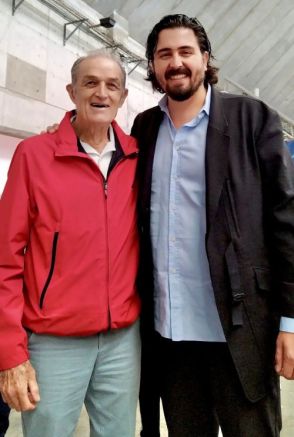 Amaury con Calderón, del campeonísimo