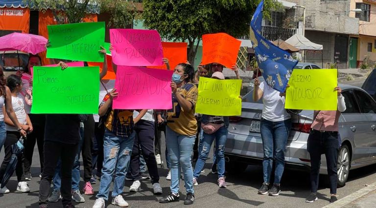 Protesta contra Palermo Ortiz