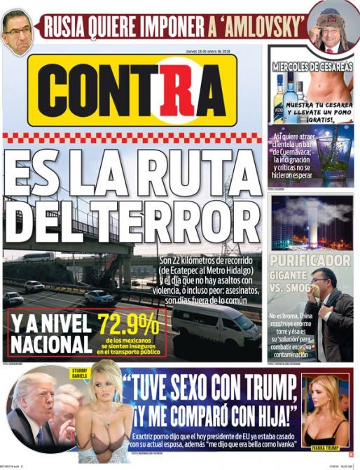 Portada 18 Enero 2018