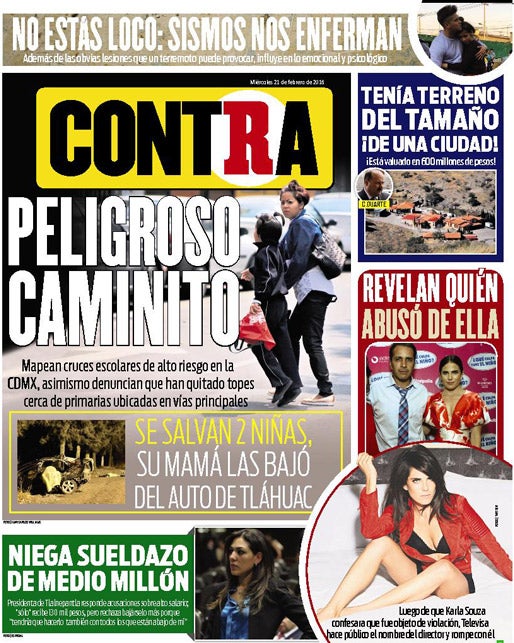 Portada 21 Febrero 2018