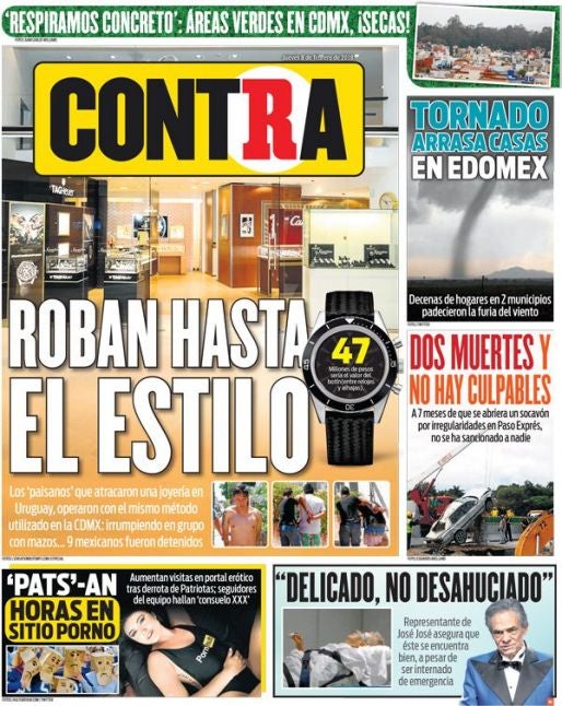 Portada 08 Febrero 2018