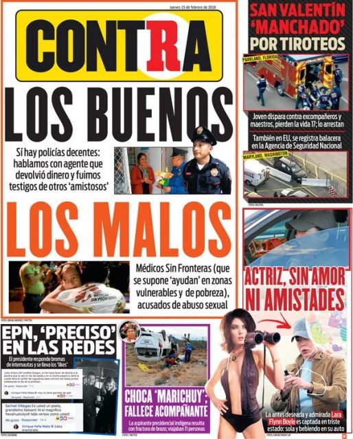 Portada 15 Febrero 2018