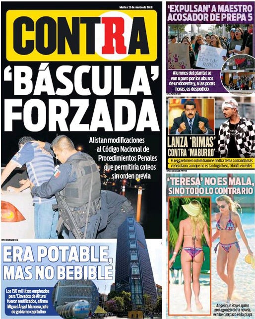 Portada 13 Marzo 2018