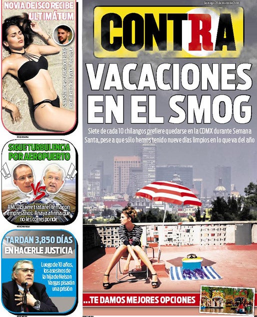 Portada 25 Marzo 2018