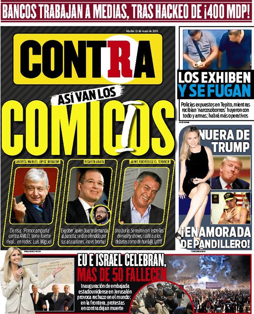 Portada 15 Mayo 2018