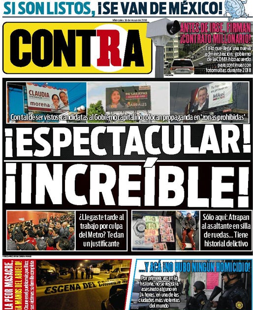 Portada 16 Mayo 2018