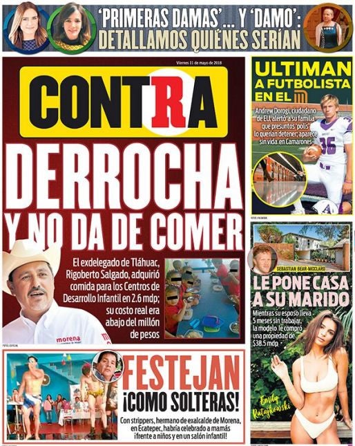 Portada 11 Mayo 2018