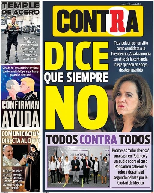 Portada 17 Mayo 2018