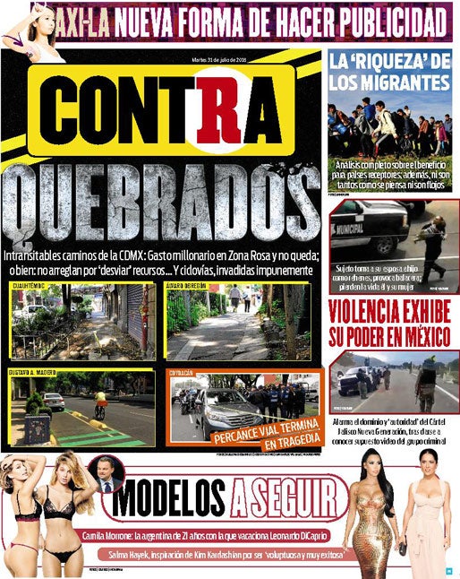 Portada 31 Julio 2018