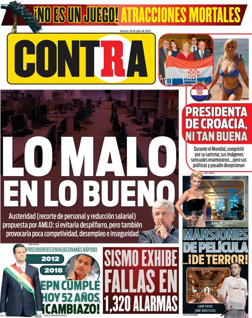 Portada 20 Julio 2018