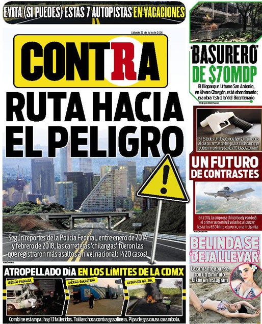 Portada 21 Julio 2018