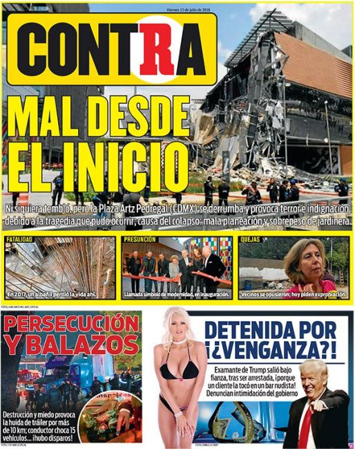 Portada 13 Julio 2018