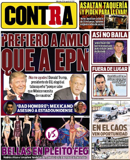 Portada 22 Agosto 2018