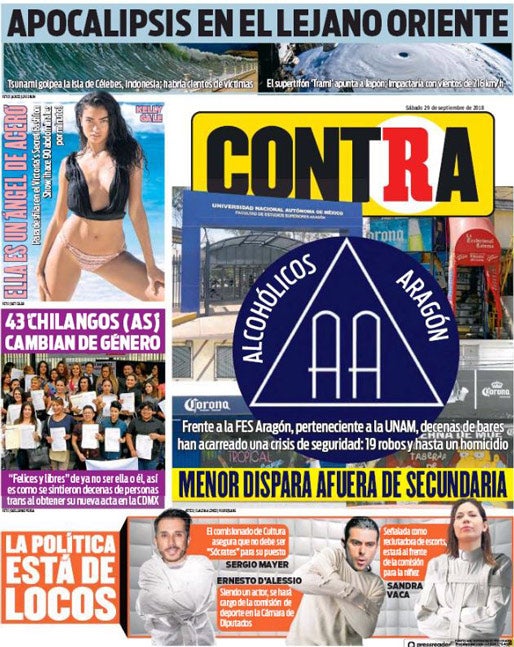 Portada 29 Septiembre 2018