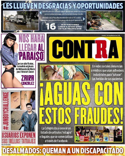 Portada 01 Septiembre 2018