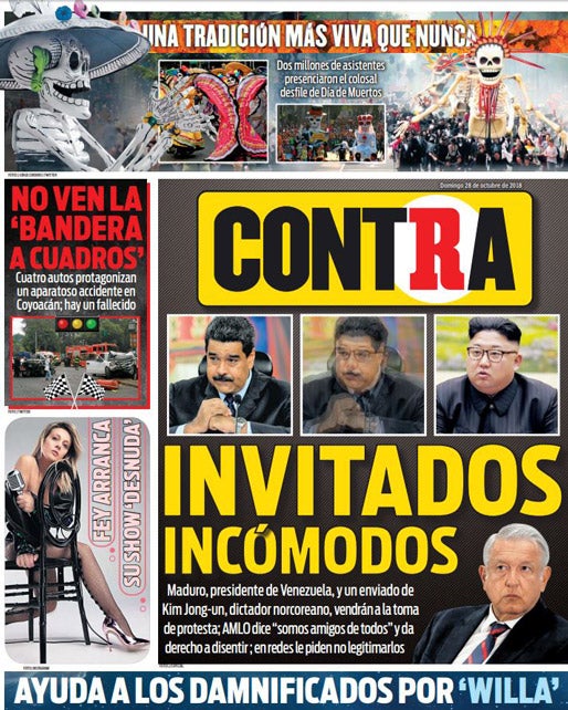 Portada 28 Octubre 2018