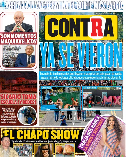 Portada 07 Noviembre 2018