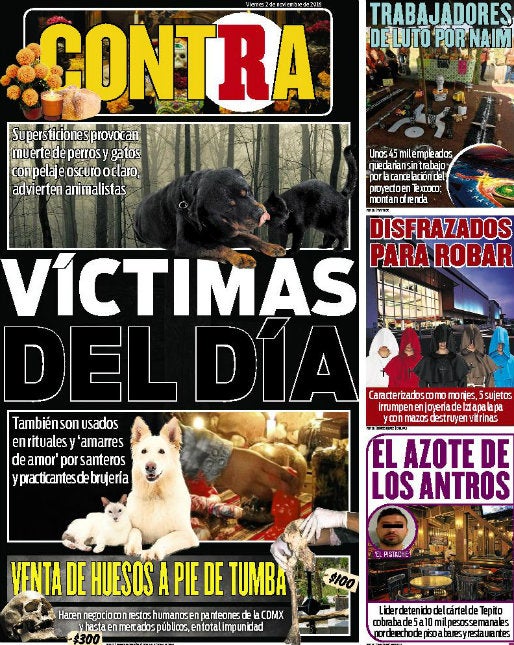 Portada 02 Noviembre 2018