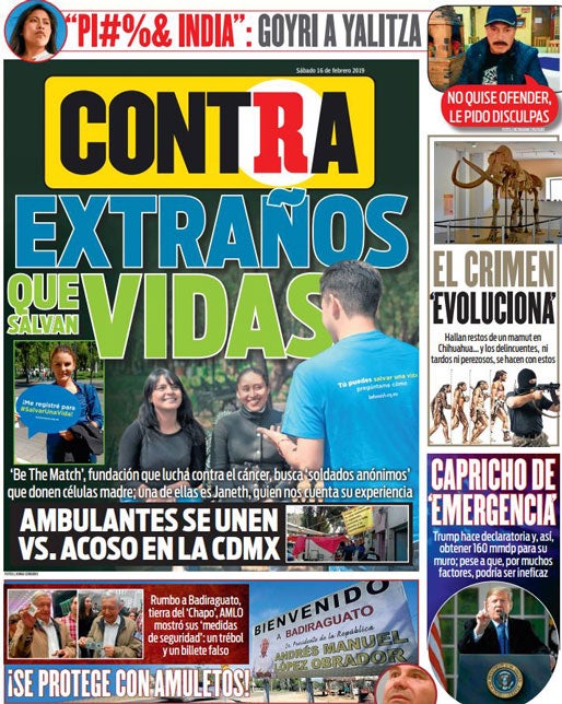 Portada 16 Febrero 2019