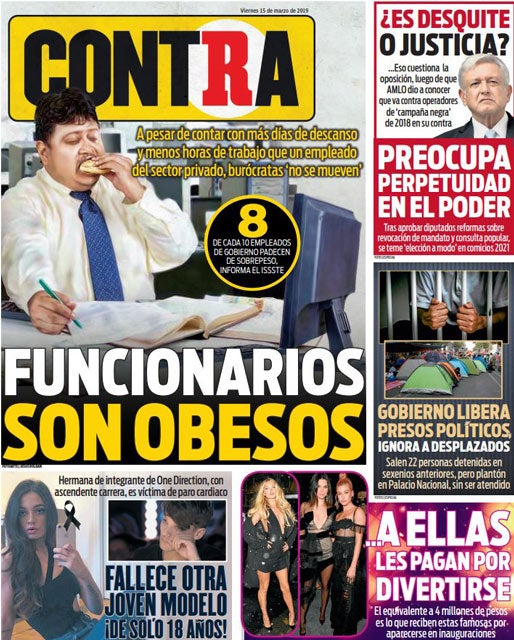 Portada 15 Marzo 2019