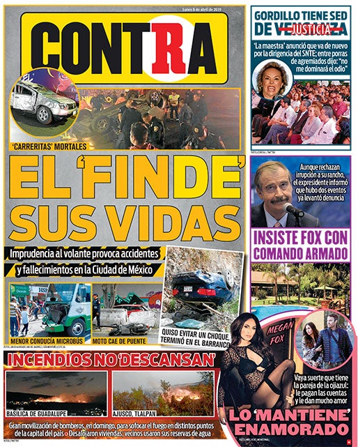 Portada 08 Abril 2019