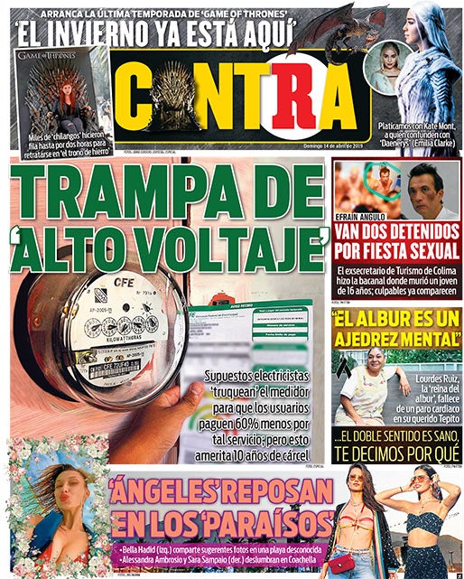 Portada 14 Abril 2019