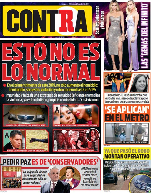 Portada 24 Abril 2019