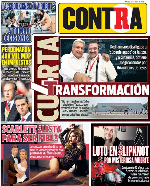 Portada 21 Mayo 2019