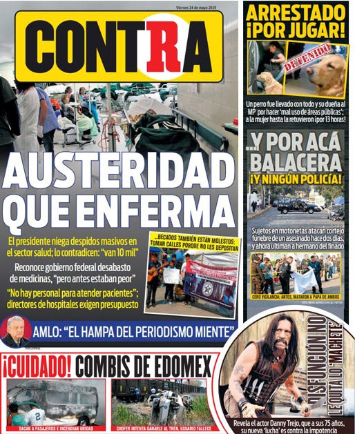 Portada 24 Mayo 2019