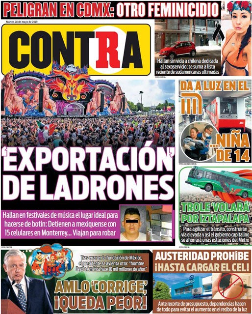 Portada 28 Mayo 2019