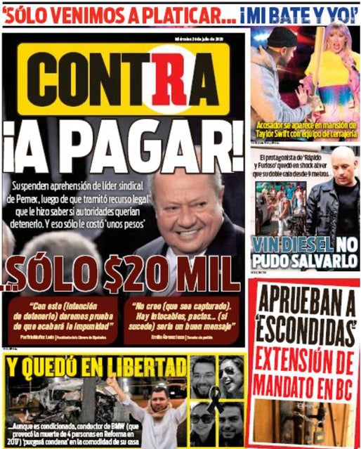 Portada 24 Julio 2019