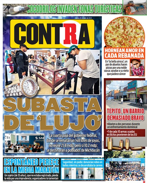 Portada 29 Julio 2019